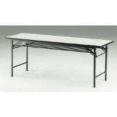 折り畳みテーブル 1800x450 ホワイト